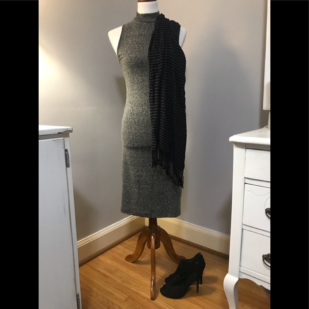 Heather gray dress